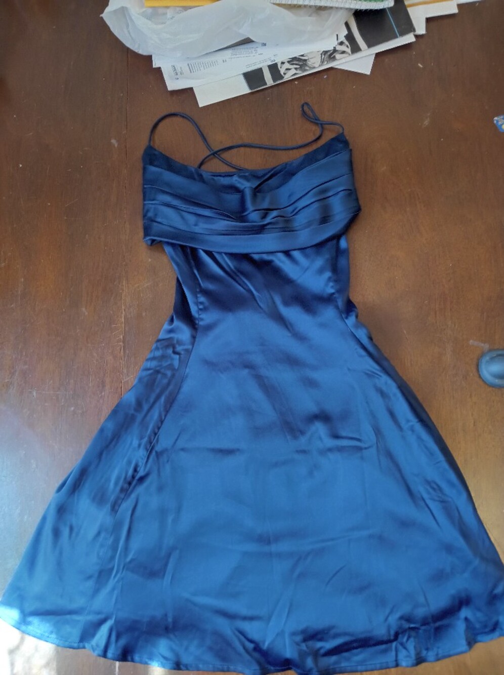 Lucy in the Sky Navy Blue Mini Dress
